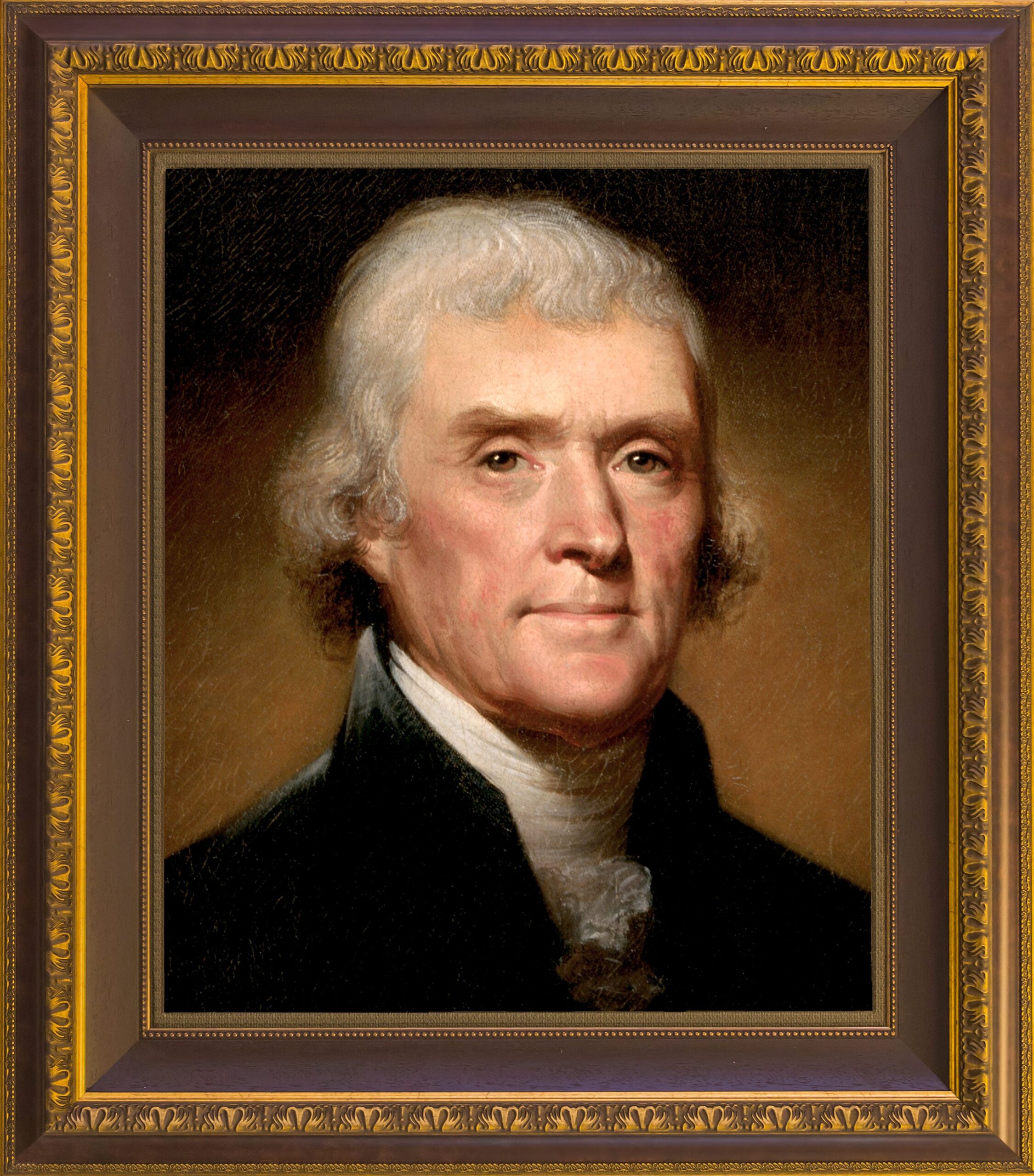 Thomas Jefferson, portrait by Rembrandt Peale, 1800