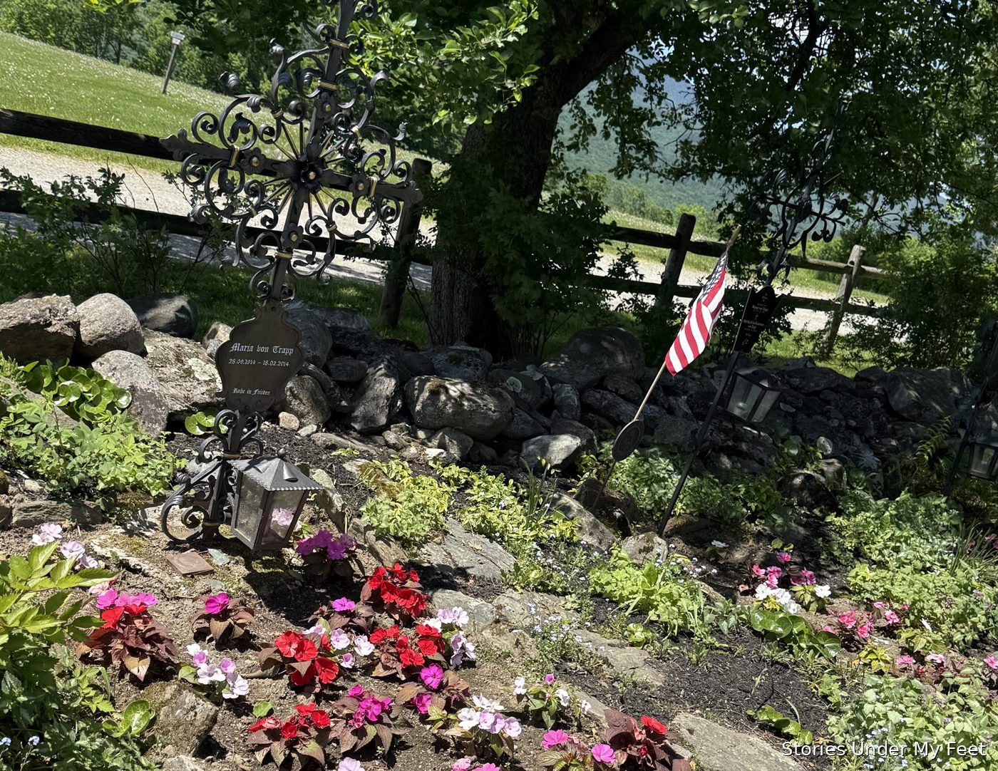 Gardens and grounds at the Trapp Family Lodge